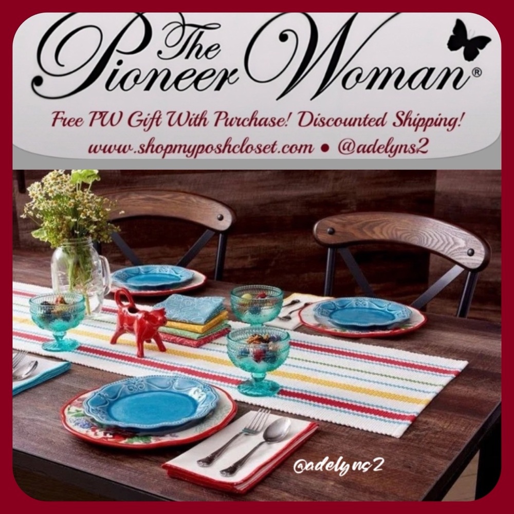 🌺 New Pioneer Woman Table Runner
